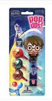 (S6-03) Flix Candy Harry Potter Pop Up Blister Pack - 1.26oz (36g) x 6 Units