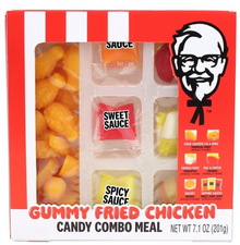 (S6-06) Canada - Frankford - Gummy Combo Meal - Fried Chicken 7.1oz (201g) x 6 Units