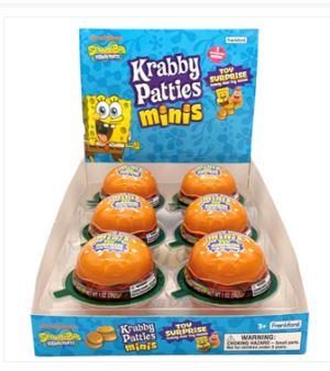 (S1-06) CHINA - Frankford Krabby Patties Mini Surprise 1oz(28g) X 6 Units