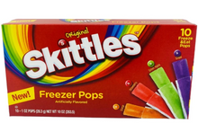 (S5-05) Freezer Pop - Skittles Assorted (10 POPS) 10oz (283.5g) x 12 BOXES ( Orange, Strawberry, Green Apple, And Grape)