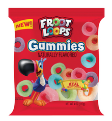(S6-09) TURKEY - Froot Loops - Gummies 4oz (113g) x 24 units