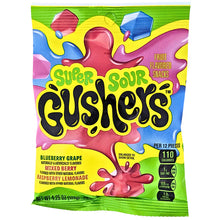 (S1-08) Bundle - Fruit Gushers - Super Sour Fruit  1.9oz (53g) x 9 units