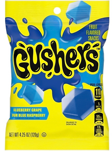 (S1-08) Fruit Gushers - Blueberry Grape 4.25oz (120g) x 8 units