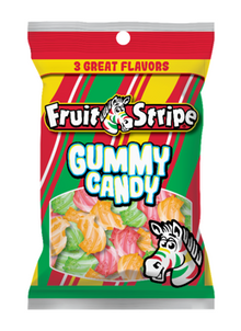 Peg Bag - Fruit Stripe Gummy 3.25oz (92g) x 12 units