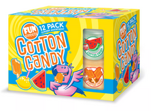(S6-15) Us - Fun Sweets Summer Cotton Candy Assorted with Orange Cream, Watermelon, and Pink Lemonade flavours x 12 units