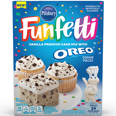 Funfetti OREO Vanilla Cake Mix x 12 units