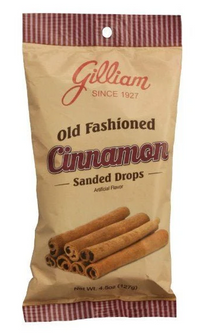 (S6-12) Gilliam - Sanded Drops - Cinnamon Peg Bag 4.5oz (127g) x 12 Units