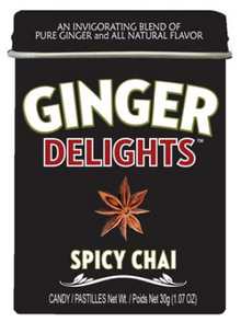 (S2-04) Canada - Big Sky - Ginger Delights TIN - Spicy Chai x 12 units