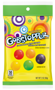 (S6-06) Gobstopper Pocket Packs Peg 2oz (56g) x 12 Units