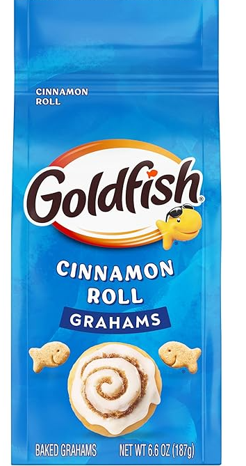 (S1-02) Us - SINGLE - Goldfish Grahams Crackers -  Cinnamon Roll 6.6oz (187g) x 1 unit