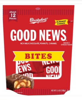 (S6-03) Box - Adams &Brooks Good News Bites Sub Bag  - 5.5oz (156g) x 6 Units - SugarMarket.ca