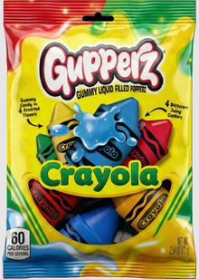 (S7-06) Gupperz Gummy - Crayola Crayons 2.54oz (72g) X 12 BAGS