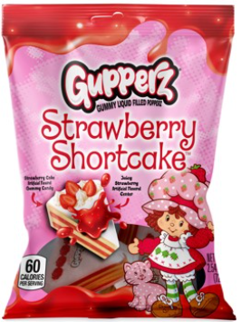 (S7-06) Gupperz Gummy - Strawberry Shortcake 2.54oz (72g) X 12 BAGS