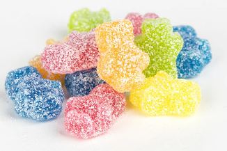 (S3-03) Bulk - Gustaf Blockheads  Assorted Sour (Small) - 4.4lb(2kg) X 1 Bag