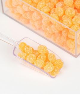 (S3-03) TURKEY - Bulk - Gustaf Sour Peach Buttons 4.4lb (2kg) x 1 Bag