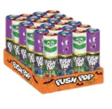 (S8-07) Halloween - Bazooka Push Pop 0.5oz x 24 Units