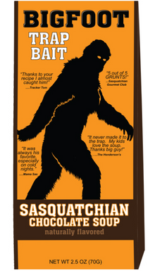 (S7-05) Halloween - Bigfoot Trap Bait Sasquatchian - Chocolate Soup Tent Box 2.5oz x 6 units