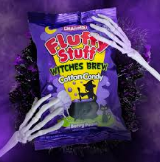 (S8-03) Halloween - Charms Fluffy Stuff Brew Clip Strips Peg Bag - 2.1oz (60g) x 12 Units