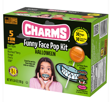 (S9-03) Halloween -SINGLE Charms Funny Face Pop (30pcs) Kits x 1 Unit