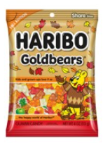 (S6-03) Halloween - Haribo Gold Bears Fall Edition 4oz x 12 units
