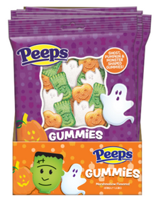 Halloween - PEEPS GUMMY SUGAR SANDED - PEG 3.75OZ (106G) x 24 units