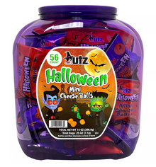 Halloween - utz Halloween Mini Cheese Balls 56-PK 14oz (396.9g) x 1 Tub
