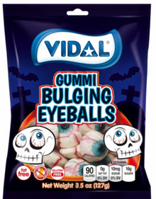 (S8-07) Halloween - Vidal Bulging Eyeballs Peg Bag - 3.5oz (127g) x 14 Units