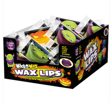 Halloween - Wack-O-Wax 5-Color Wax Lips x 24 units