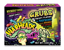 Halloween - Theater Box Warheads Grubs 3oz x 12 Units