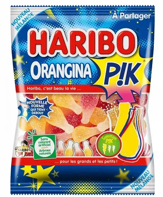 (S6-14) HARIBO - Orangina Pik 120g x 15 Units