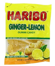 (S1-01) GERMANY - Haribo Ginger Lemon 4 oz x 12 units