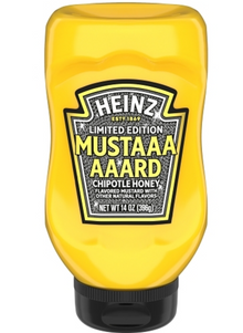 (S1-02)  US - CASE - SAUCE - Heinz - Chipotle Honey Mustard14oz (396g) x 6 units