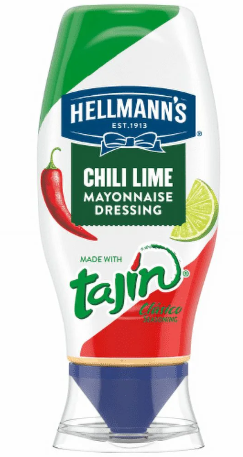(S1-01) Canada - Sauce - Hellmanns - Chili Lime Tajin Mayonnaise 11.5 fl oz  (340ml) x 8 Bottles