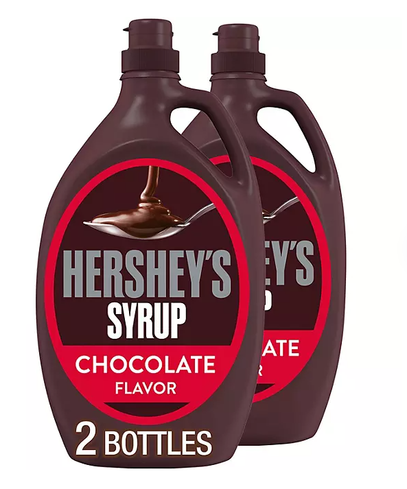 (S1-01) Hershey - Twin pack - Chocolate Syrup 48oz (1.36kg) x 1 unit
