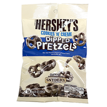 (S2-07) Us - Hershey Cookies N Creme Dipped Pretzels Peg 4.25oz (120g) x 12 units