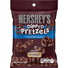 (S2-07) Box - Us - Hershey Milk Chocolate Dipped Pretzels Peg Bag 4.25oz (120g) x 12 units