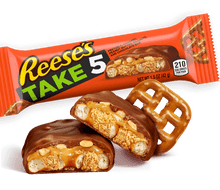 (S2-02) US - Hershey Reese Take 5 -  Standard Size Bars 1.5 oz x 18 units