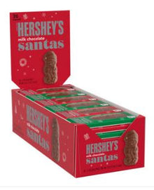 Xmas - Hershey Milk Chocolate Santa - 1.2oz(34g) x 36 Units