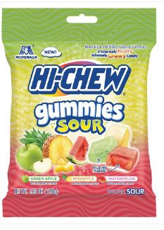 (S6-06) TAIWAN - Hi-Chew Gummies Sour Mix Bag 4.23oz(120g) x 9 Units