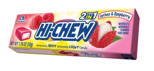 (S1-01) TAIWAN - Hi-Chew - Raspberry-Lychee 1.76oz (50g) x 15 units