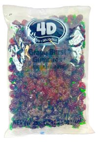 Bulk - Hilco 4D Gummy Grape Bursts 2.2lbs (1kg) x 1 Bag