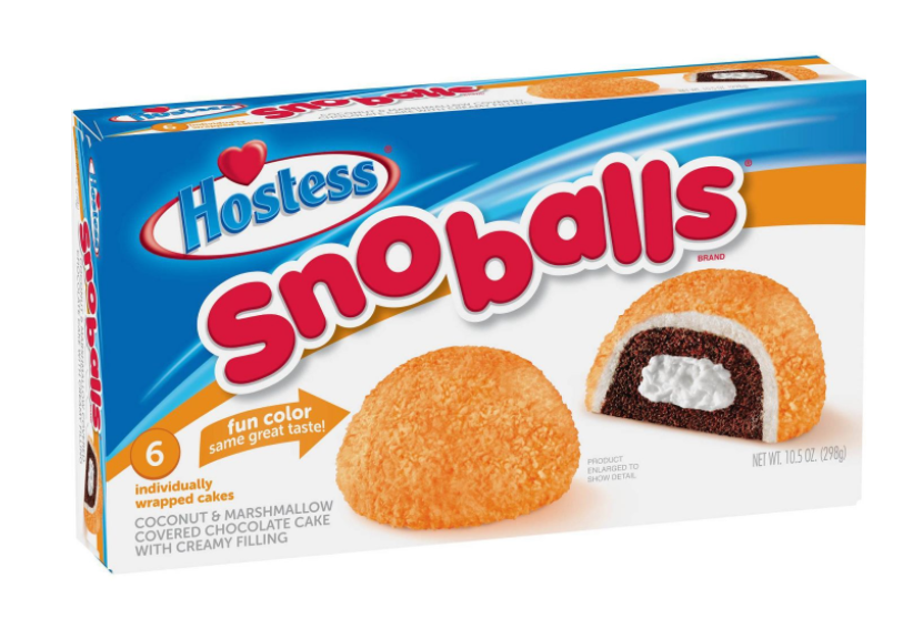 Lobby - Hostess - Sno Balls Fun Colour 49g x 6 units