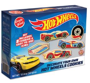 (S8-05) Xmas - Create A Treat- Hot Wheels Cookie Kit 11.4oz (323g) x 6 Units