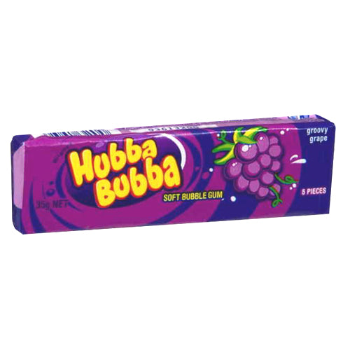 Hubba Bubba Grape - Crush (x18 units)