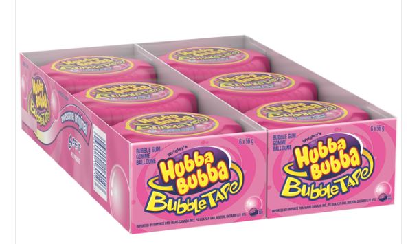 Hubba Bubba Bubble Tape - 56g x 12 Units