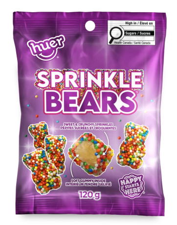 (S6-11) Bundle x Sprinkle Bears 120g x 5 units - SugarMarket.ca