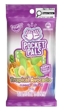 (S3-04)  HUER - Peg Bag 75g - Tropical Avocado x 12 units