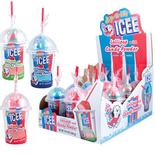 (S1-07) Box - CHINA - Koko ICEE Dip-N-Lik Lollipop with Candy Powder x 12 units - SugarMarket.ca