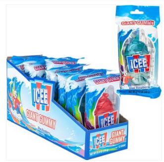 (S1-07) CHINA - Koko Novelty - ICEE Giant Gummy 60g x 12 units