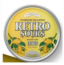 (S1-04)  CHINA - Iconic Retro Sours Citrus Tin - 2.12oz (60g) x 8 Units